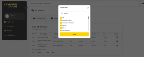 Figure 6: Select the right state 