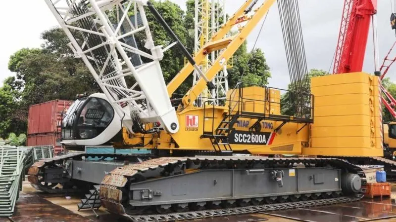 Verified crawler crane mobilisation near project site — MYCRANE India procurement network